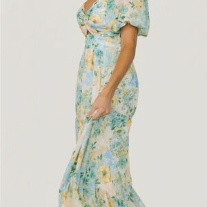 Baltic Born Women’s Maya Maxi Dress Multi Floral - Size Large